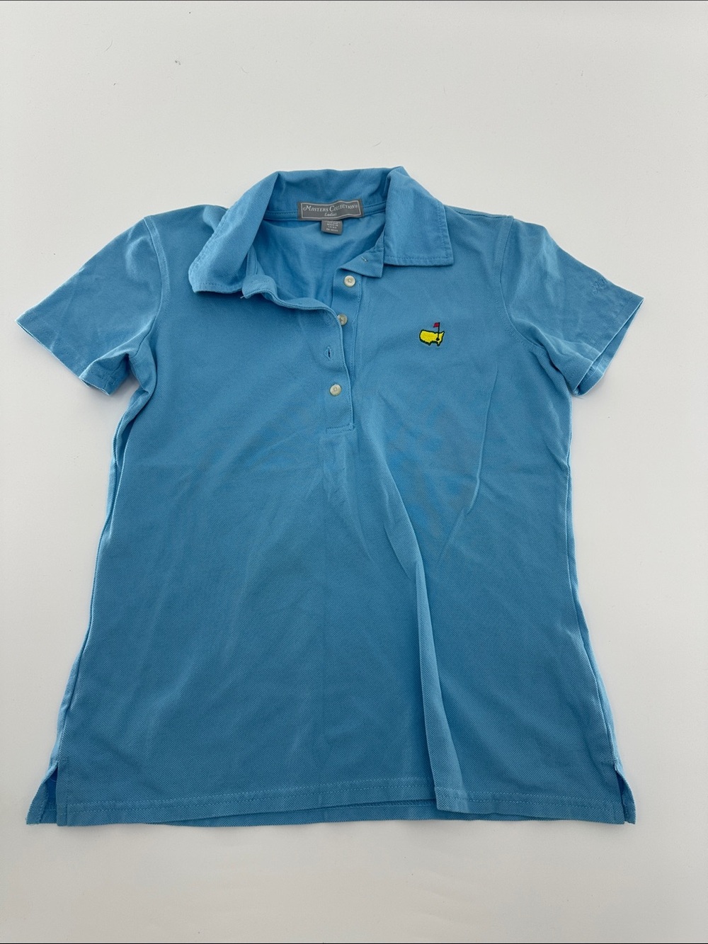 Masters Collection Light Blue Polo Shirt with Masters Logo
